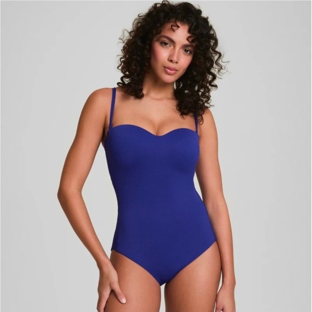 SPANX Royal Blue One-Piece Swimsuit